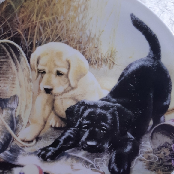 1990's| Gryphonware cute puppies| 9/10 - Picture 4 of 4